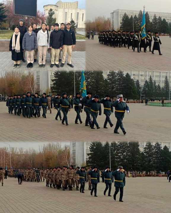 18 қазан күні сағат 15.00 де Орталық алаңда Қорғаныс Министрінің бірінші орынбасары-ҚР Қарулы Күштері Бас штабының бастығы ҚР Президентінің атынан 99280 әскери бөлімінің(Абай облысы аумақтық қорғаныс бригадасы)грамотасы мен Жауынгерлік Туы тапсырылды
