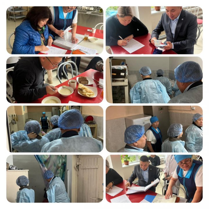 №17 жалпы білім беретін мектеп асханасында мониторинг жүргізілді