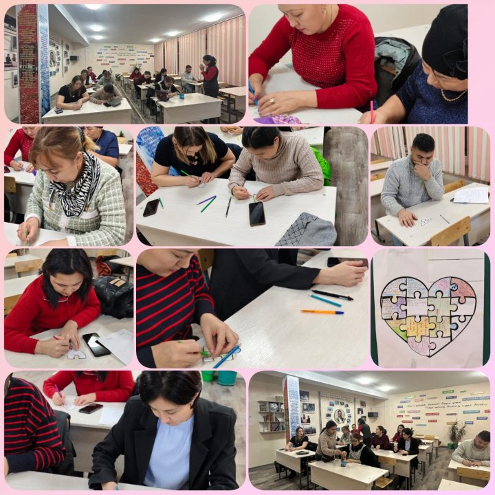 14 қараша — 9 «Ә» сынып ата-аналарымен өткен «Жүрек лебізі» тренингі