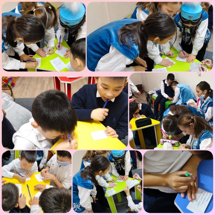 5 «Ә» сынып оқушыларымен «Алақай, мен 5-сыныпта оқимын!» тренингі өтті